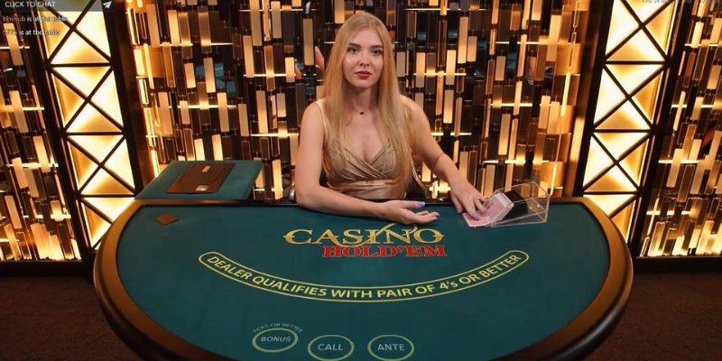 Các trò chơi casino trực tiếp tại sảnh Evolution