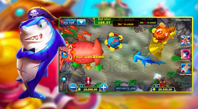 Các loại vũ khí hiện đại trong Jackpot Fishing